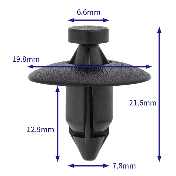 自動車バックル留め具 (100個/バッグ) ボルボ: 3541113