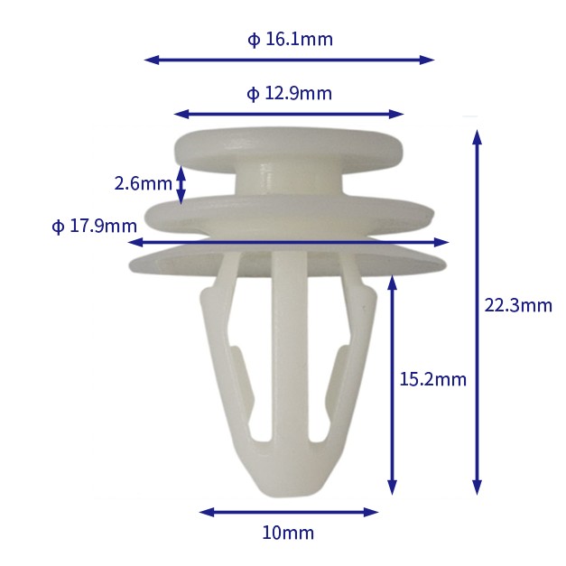 自動車バックル留め具 (100個/バッグ) 共通: 11562585;11569810;330151056;