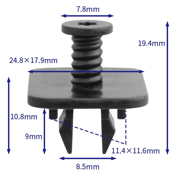 汽车卡扣紧固件(100个/包) 大众:WHT005263