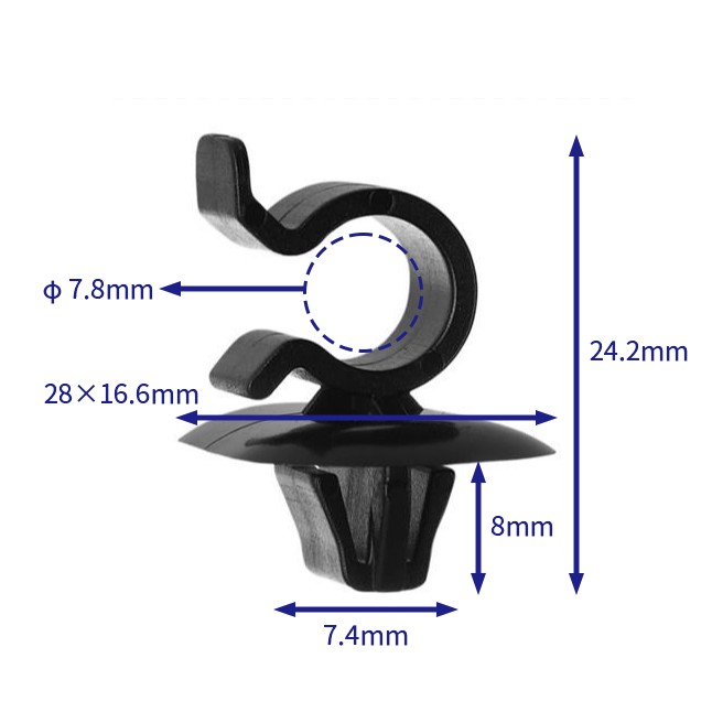 汽车卡扣紧固件(100个/包) 标致雪铁龙:792827