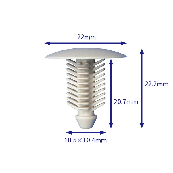 汽车卡扣紧固件(100个/包) 菲亚特:735421944