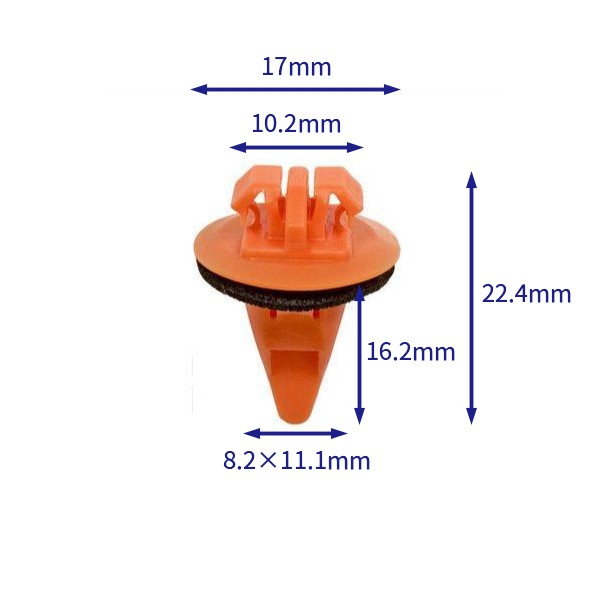 汽车卡扣紧固件(100个/包) 丰田:75397-35010；90467-C0021；75395-35010；75395-35070；75875-60010；75395-60040；