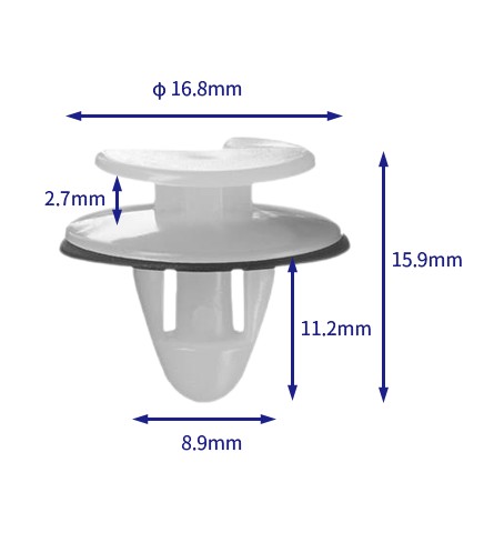 汽车卡扣紧固件(100个/包) 标致：6995A3；699636；雷诺：770307711