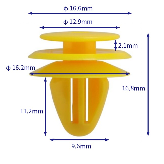 汽车卡扣紧固件(100个/包) 现代:8231538000