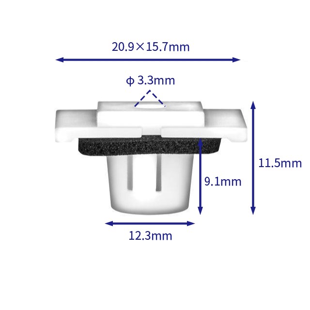 汽车卡扣紧固件(100个/包) 本田:75316-TP6-A01