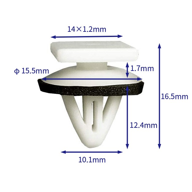 汽车卡扣紧固件(100个/包) 现代:85818-37000