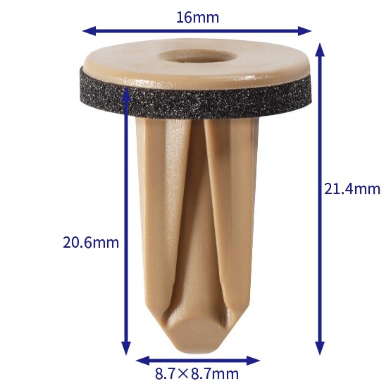 汽车卡扣紧固件(100个/包) 宝马:51127461407