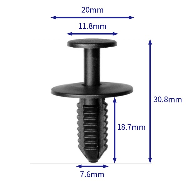 汽车卡扣紧固件(100个/包) 奔驰:A0009914140;A1249900492;
