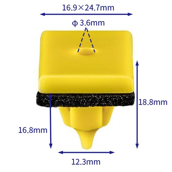 汽车卡扣紧固件(100个/包) 现代:8775927000