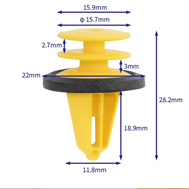 汽车卡扣紧固件(100个/包) 福特:W721069-S300