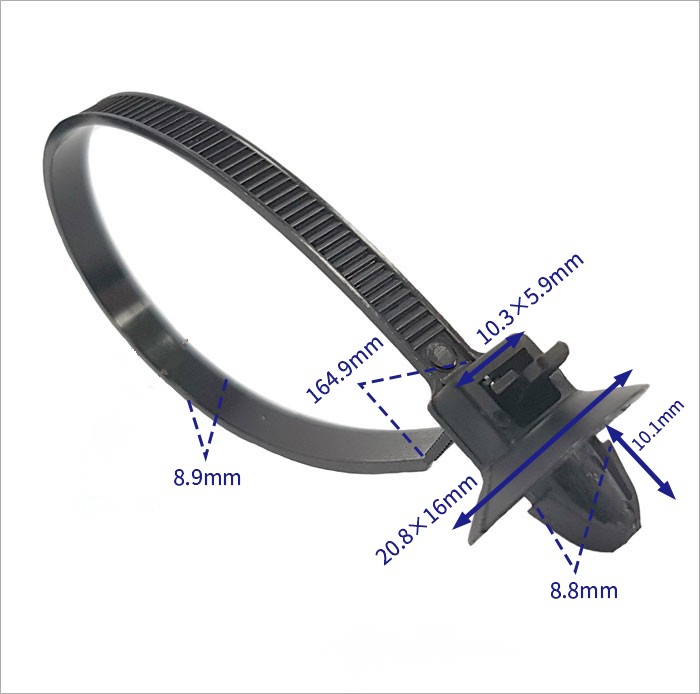 汽车卡扣紧固件(100个/包) 丰田:82678-A9007