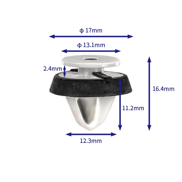 汽车卡扣紧固件(100个/包) 大众:5J0867276