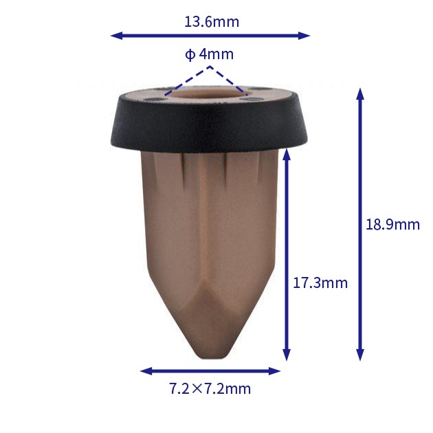 汽车卡扣紧固件(100个/包) 大众:N10507301