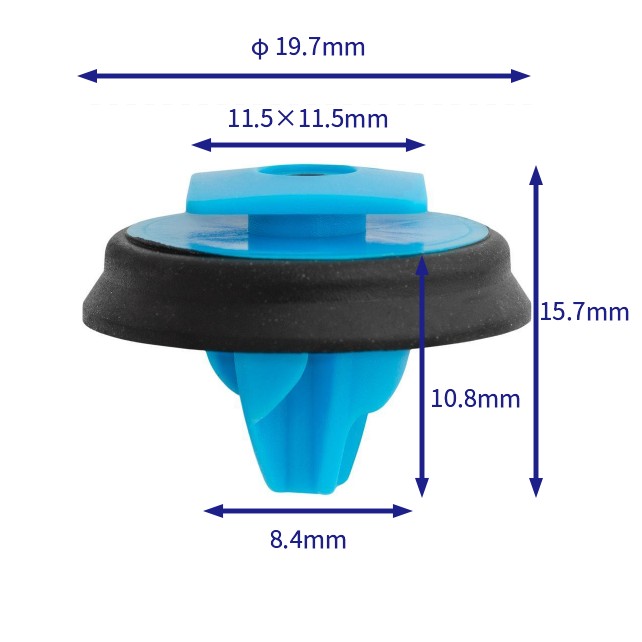 汽车卡扣紧固件(100个/包) 克莱斯勒:5SR17JXWAA;菲亚特:735537083