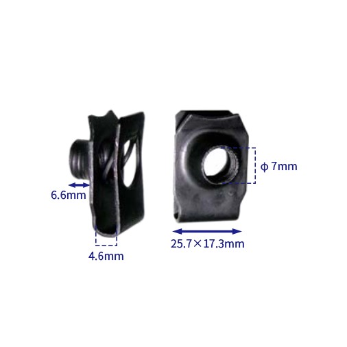 汽车卡扣紧固件(100个/包) 汽车卡扣紧固件