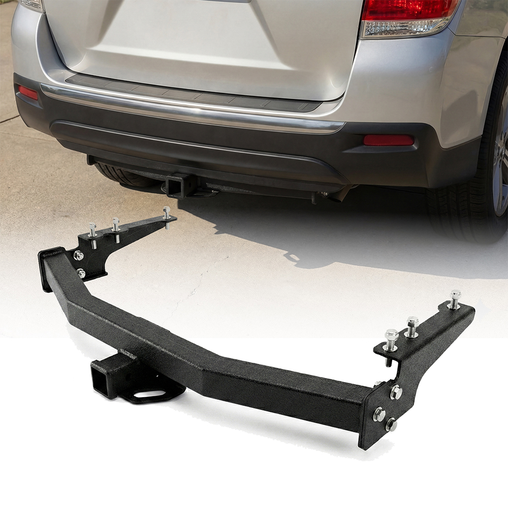 后拖车钩，2英寸拖车钩接收器，3级拖车钩兼容，适用于2008-2013款丰田汉兰达 